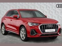 Used Audi Q3 S-Line 150 HP (110 kW) 2019 Tango red, metallic SUV