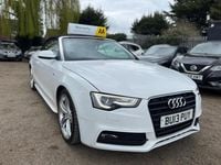 Used Audi A5 Cabriolet S-Line 2013 White Cabriolet