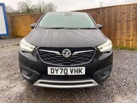 Used Vauxhall Crossland X SRi 83 HP (61 kW) 2020 Black SUV