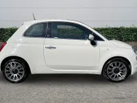 Used Fiat 500 Anniversary 69 HP (50 kW) 2019 White Hatchback