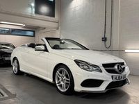 Used Mercedes E350 AMG line 2014 White Cabriolet