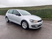 Used VW Golf VII SE 105 HP (77 kW) 2013 Silver Hatchback