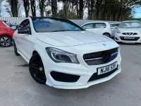 Used Mercedes CLA180 AMG 122 HP (89 kW) 2016 White Sedan