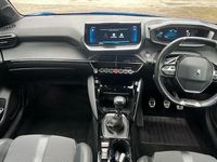 Used Peugeot 208 GT-line 99 HP (72 kW) 2020 Blue Hatchback