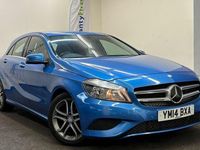 Used Mercedes A200 156 HP (114 kW) 2014 Blue Hatchback