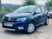 Used Dacia Sandero Lauréate 90 HP (66 kW) 2017 Blue Hatchback