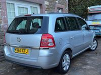 Used Vauxhall Zafira 2013 Silver MPV