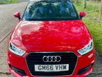 Used Audi A1 Sportback S-Line 125 HP (91 kW) 2017 Red Hatchback