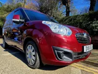 Used Vauxhall Combo Sportive 105 HP (77 kW) 2016 Red MPV