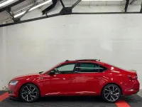 Used Skoda Superb SportLine 220 HP (161 kW) 2017 Red Hatchback