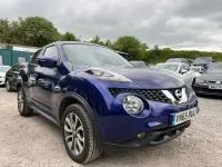 Used Nissan Juke Tekna 117 HP (86 kW) 2015 Blue SUV
