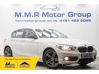 Used BMW 118 Sport Line 2018 White Hatchback
