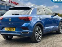 Used VW T-Roc R-line 150 HP (110 kW) 2019 Blue SUV