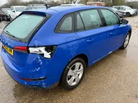 Used Skoda Scala SE 2022 Blue Hatchback
