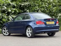 Used BMW 120 Coupé Comfort Edition 170 HP (125 kW) 2011 Blue Coupe