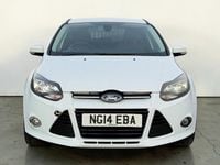 Used Ford Focus Titanium 125 HP (91 kW) 2014 White Hatchback