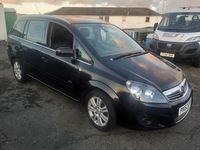 Used Vauxhall Zafira Design Edition 110 HP (80 kW) 2012 Black MPV