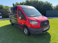 Used Ford Transit 130 HP (95 kW) 2019 Blue Van