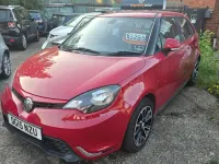 Used MG MG3 106 HP (77 kW) 2015 Red Hatchback
