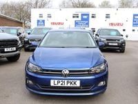 Used VW Polo Match 95 HP (69 kW) 2021 Blue Hatchback
