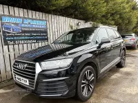 Begagnad Audi Q7 S-Line 218 HK (160 kW) 2016 Svart SUV