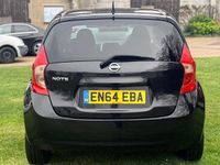 Used Nissan Note Acenta Premium 90 HP (66 kW) 2015 Black Hatchback