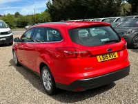 Used Ford Focus Titanium 125 HP (91 kW) 2015 Red Estate