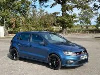 Used VW Polo GTI 192 HP (141 kW) 2017 Blue Hatchback
