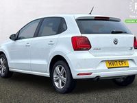 Used VW Polo Match 90 HP (66 kW) 2016 White Hatchback