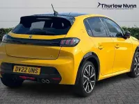 Used Peugeot 208 Premium 131 HP (96 kW) 2022 Yellow Hatchback