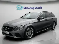 Used Mercedes C200 AMG line 184 HP (135 kW) 2020 Grey Estate
