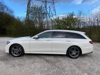 Used Mercedes E220 AMG Line Premium 2017 White Estate