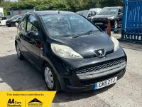 Used Peugeot 107 68 HP (50 kW) 2011 Black Hatchback