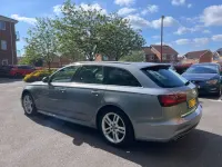 Begagnad Audi A6 S-Line 190 HK (139 kW) 2017 Grå Kombi