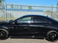 Used Mercedes CLA200 AMG line 156 HP (114 kW) 2019 Black Coupe