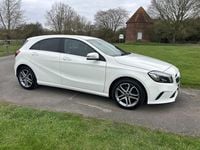 Used Mercedes A160 Sport Edition 102 HP (75 kW) 2018 White Hatchback