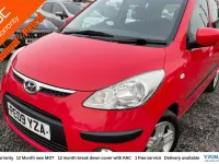 Used Hyundai i10 Comfort 77 HP (56 kW) 2009 Red Hatchback