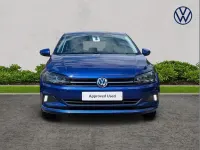 Used VW Polo SE 95 HP (69 kW) 2019 Blue Hatchback