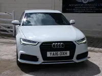 Used Audi A6 Black Edition 190 HP (139 kW) 2016 White Sedan