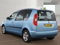 Used Skoda Roomster SE 105 HP (77 kW) 2010 Blue MPV