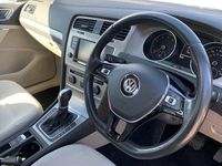 Used VW Golf VII Edition 125 HP (91 kW) 2016 Blue Hatchback