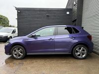Used VW Polo R-line 95 HP (69 kW) 2022 Purple Hatchback