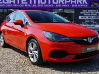 Used Vauxhall Astra SRi 143 HP (105 kW) 2020 Red Hatchback