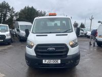 Used Ford Transit 130 HP (95 kW) 2021 White Cabriolet