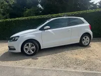 Used VW Polo Edition 90 HP (66 kW) 2017 White Hatchback