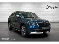 Used Skoda Kodiaq 140 HP (102 kW) 2019 Petrol blue metallic SUV