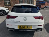 Used Mercedes CLA250e Shooting Brake AMG line 218 HP (160 kW) 2021 White Estate