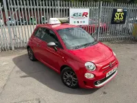 Used Fiat 500 S 69 HP (50 kW) 2016 Red Hatchback