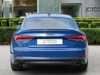 Used Audi A5 Black Edition 147 HP (108 kW) 2019 Blue Coupe