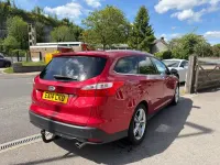 Used Ford Focus Titanium X 2014 Red Estate